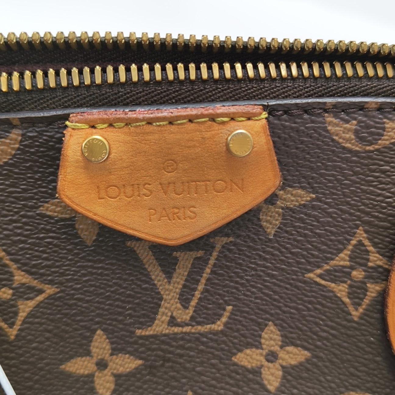 TURENNE PM Monogram Coated Canvas Brown