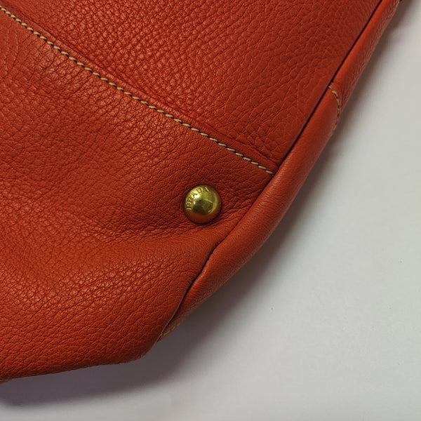 Calfskin Tote Bag Red