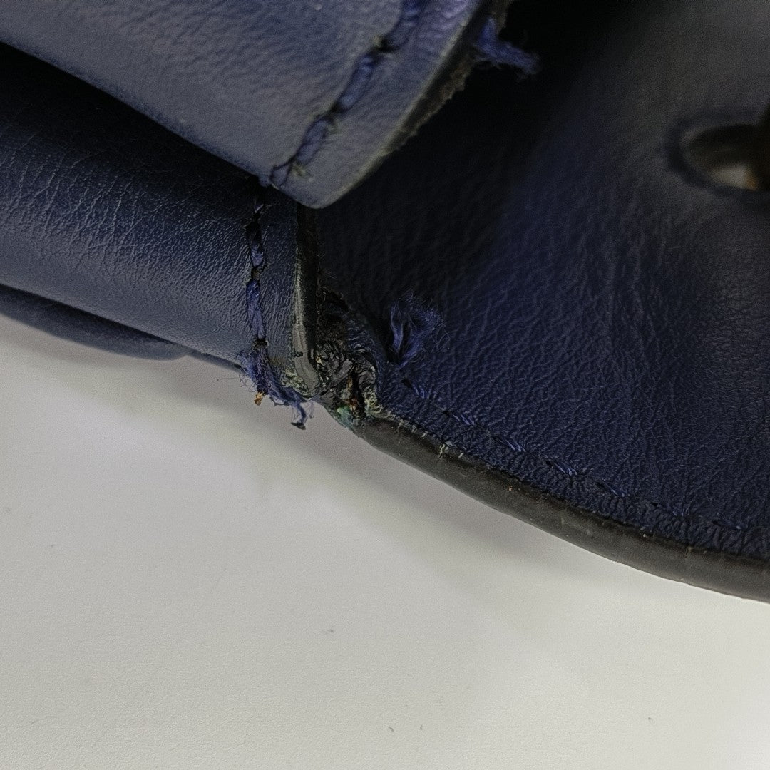 DK88 Medium Calfskin Blue