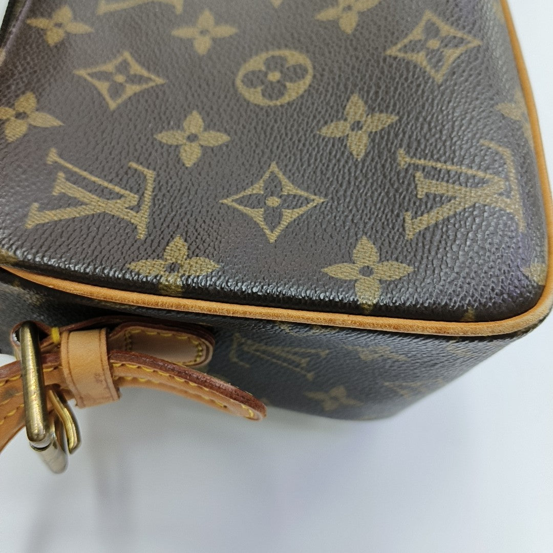 VIVA CITE Monogram Coated Canvas Brown