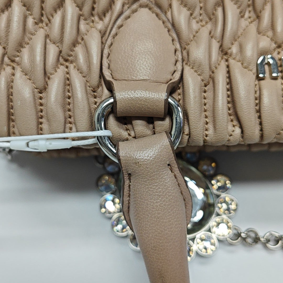 Crystal Lambskin Pink