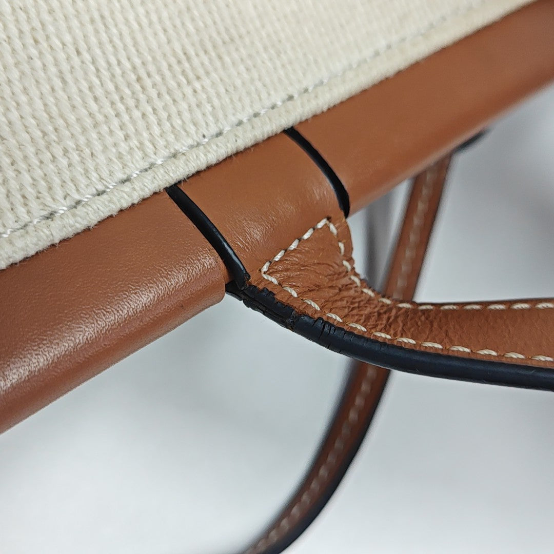 Cushion Small Canvas White