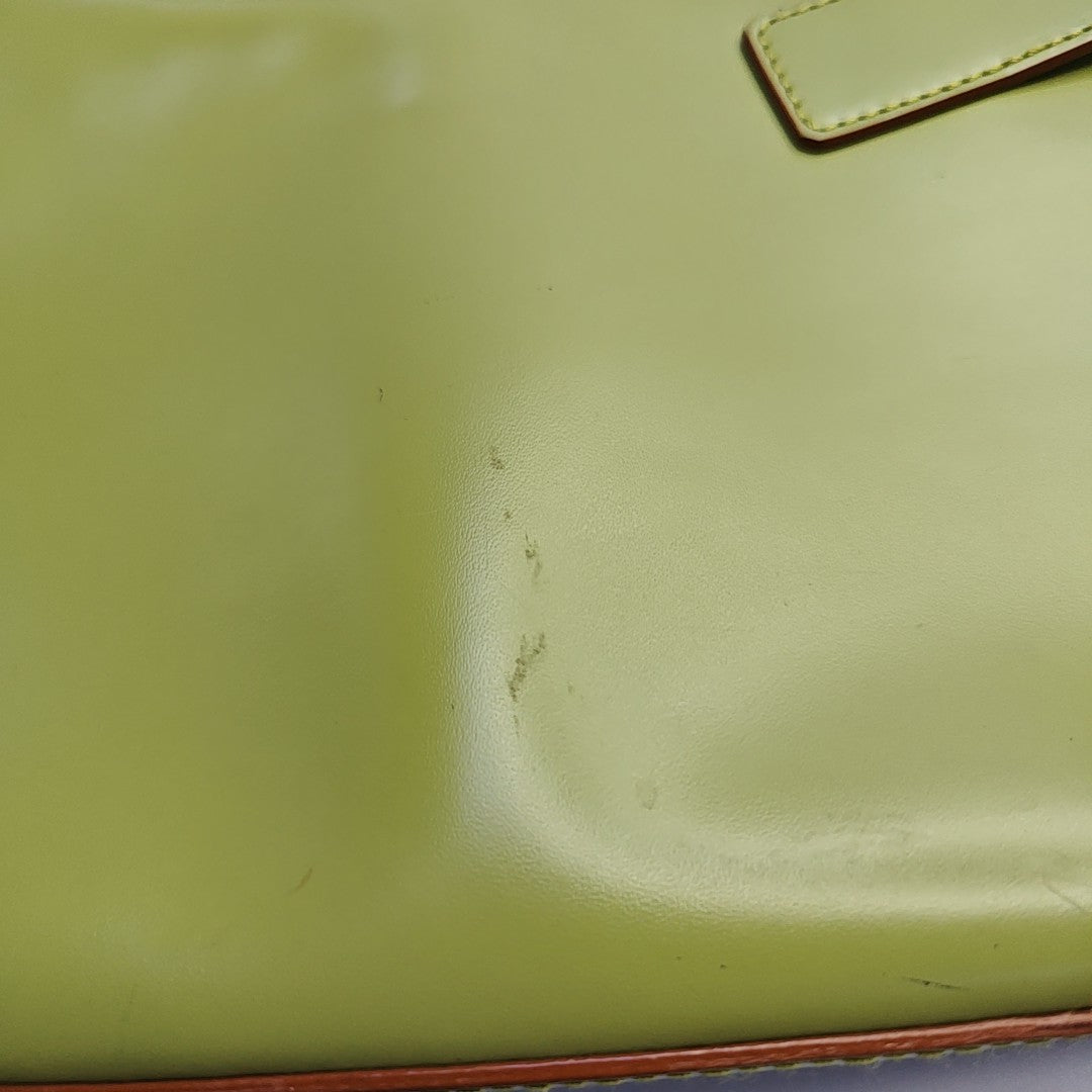 Clasp Hobo Calfskin Green