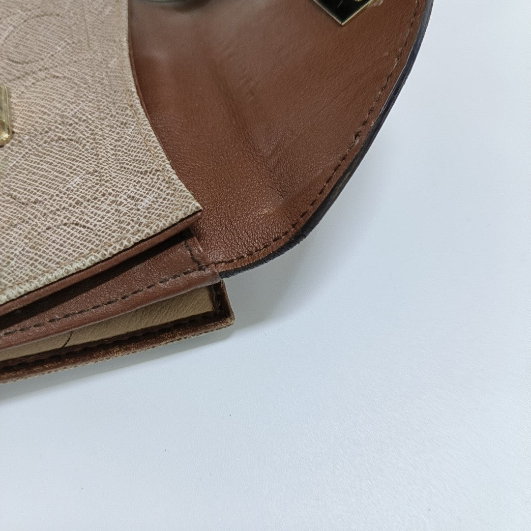 Gancio Calfskin Brown Wallet