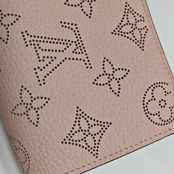 Monogram Calfskin Wallet Pink