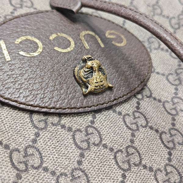 Neo Vintage Monogram Coated Canvas Black