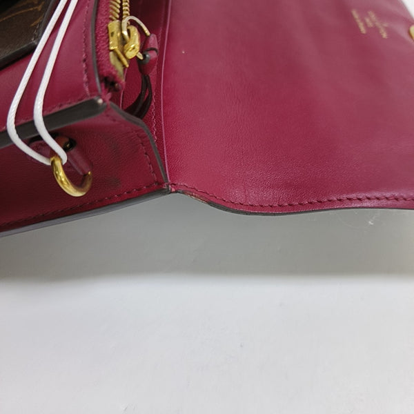 FLORE Monogram Coated Canvas Brown