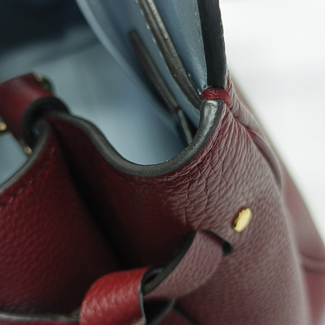 MILLA PM Calfskin Red