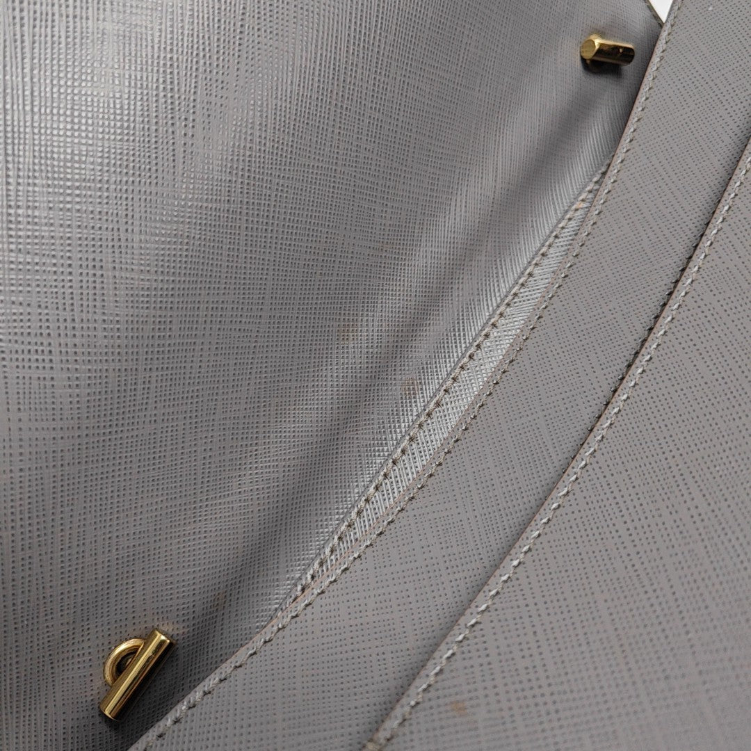 Carrie Calfskin Gray