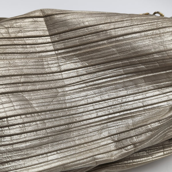 Calfskin Bucket Bag Beige