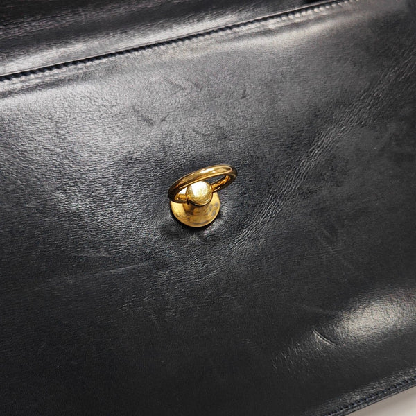 Calfskin Shoulder Bag Blue