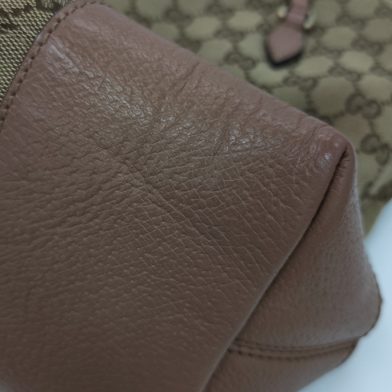 Jockey Monogram Canvas Beige