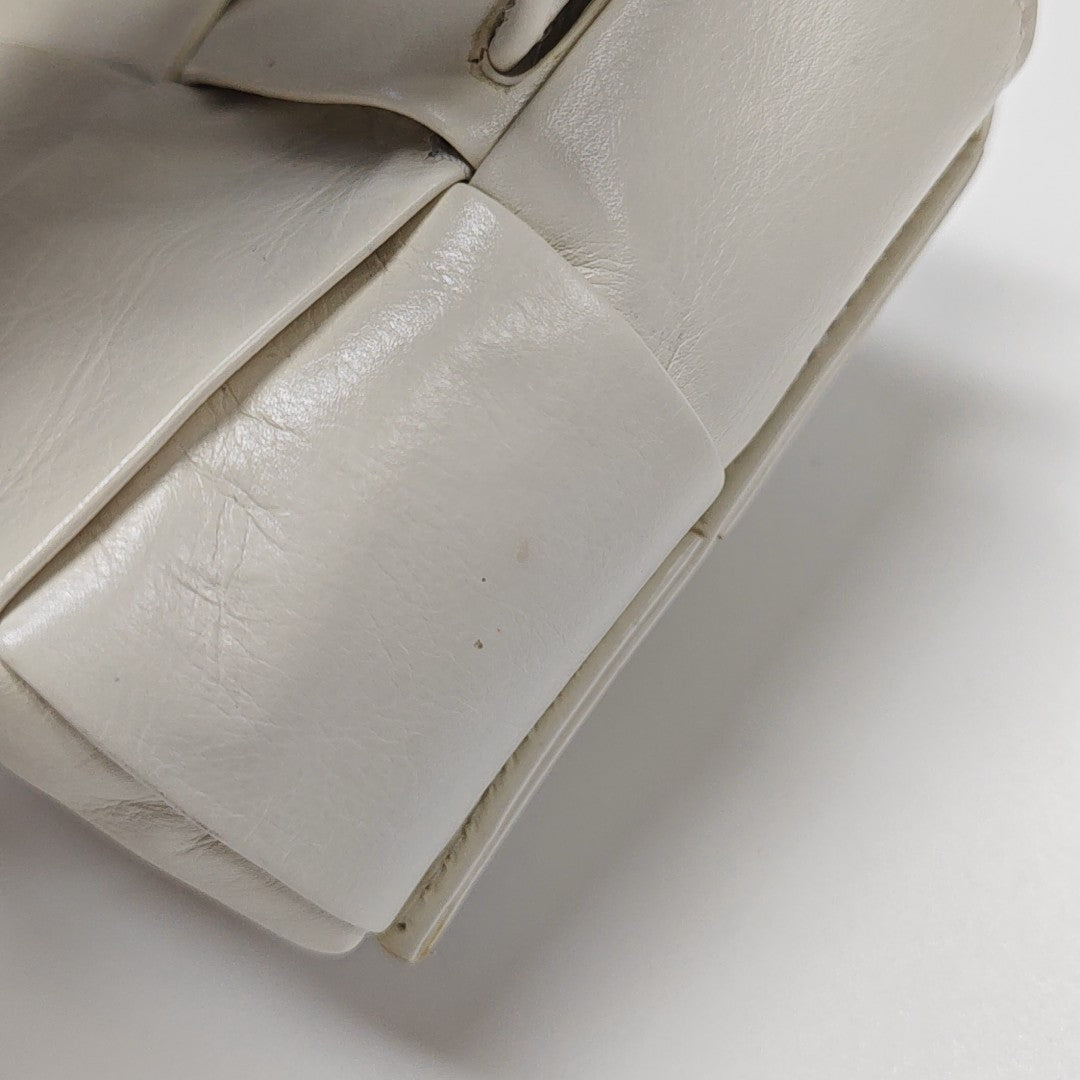 Cassette Small Calfskin White