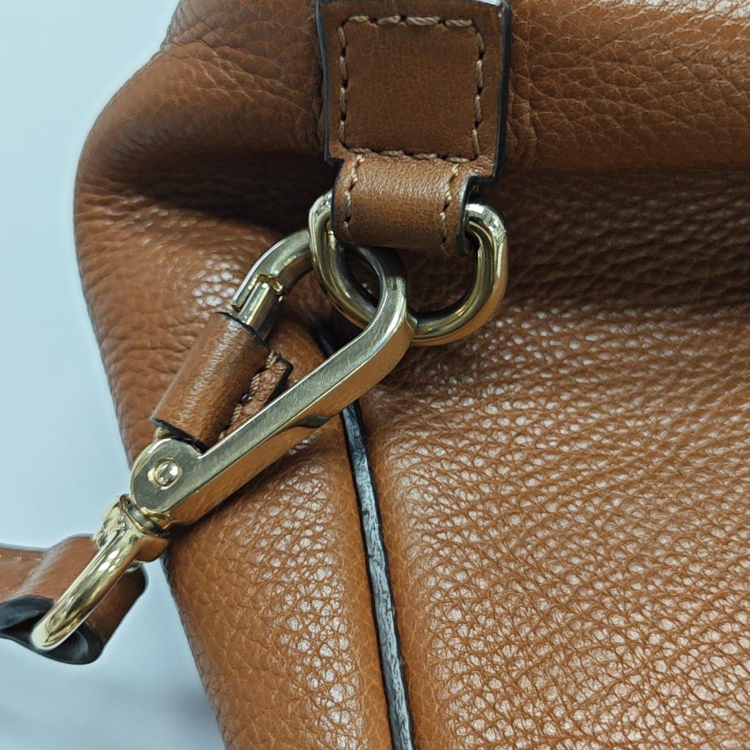 Faye Mini Calfskin Brown
