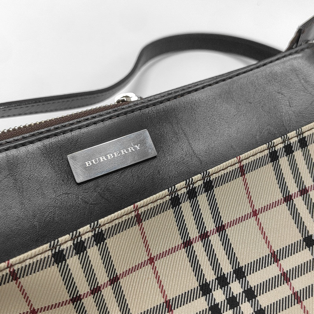 Canvas Top Handle Bag Beige