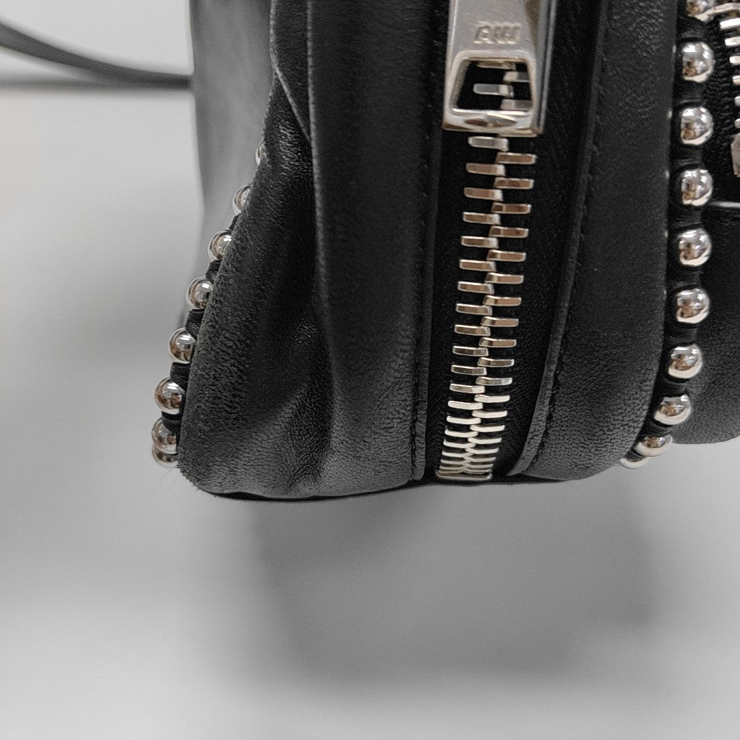 Lambskin Shoulder Bag Black