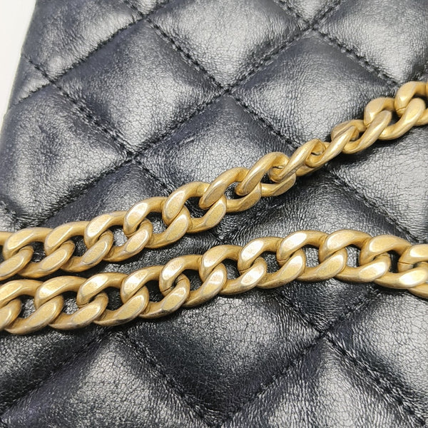 CLASSIC FLAP Small Quilted Lambskin Black