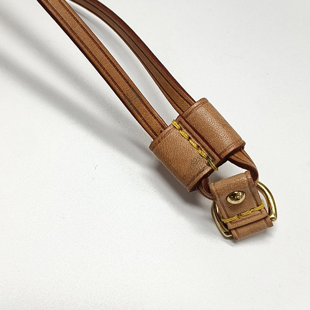 NEVERFULL MM Monogram Coated Canvas Brown