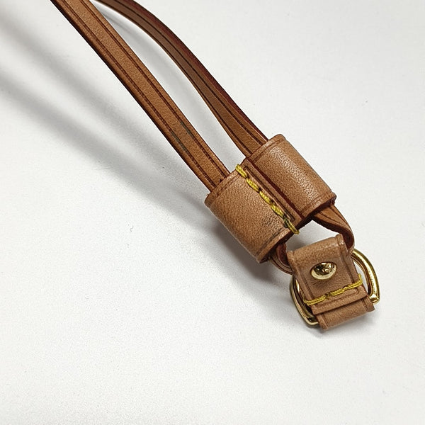 NEVERFULL MM Monogram Coated Canvas Brown