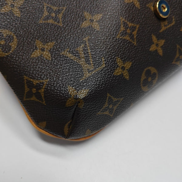 MUSETTE TANGO Monogram Coated Canvas Brown