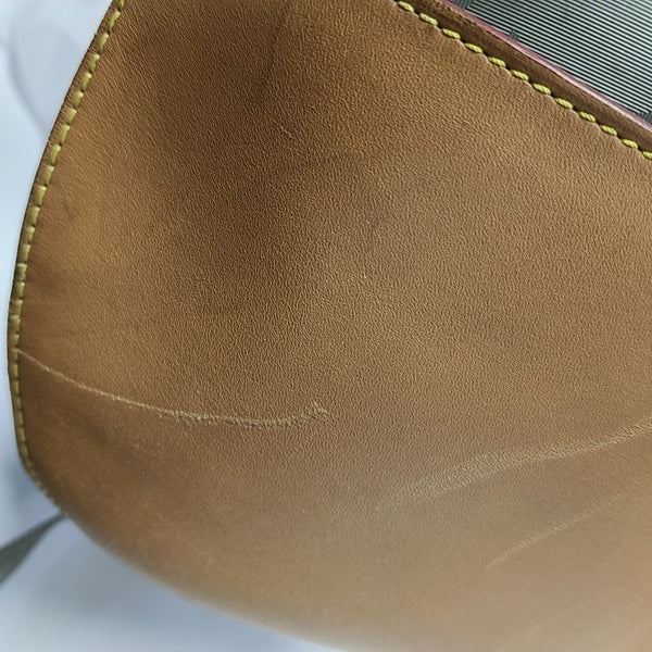 Monogram Coated Canvas PM Gray