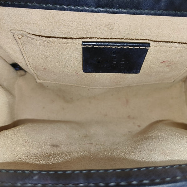 Padlock Small Monogram Calfskin Black