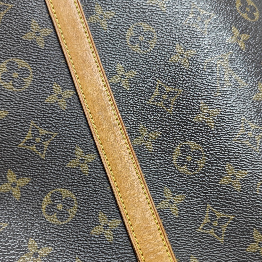 VINTAGE BABYLONE Monogram Coated Canvas Brown