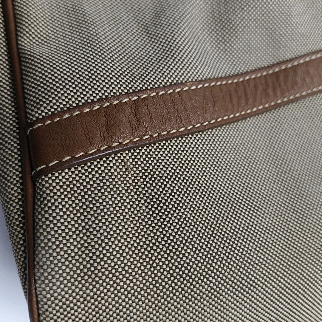 Fabric Tote Bag Brown