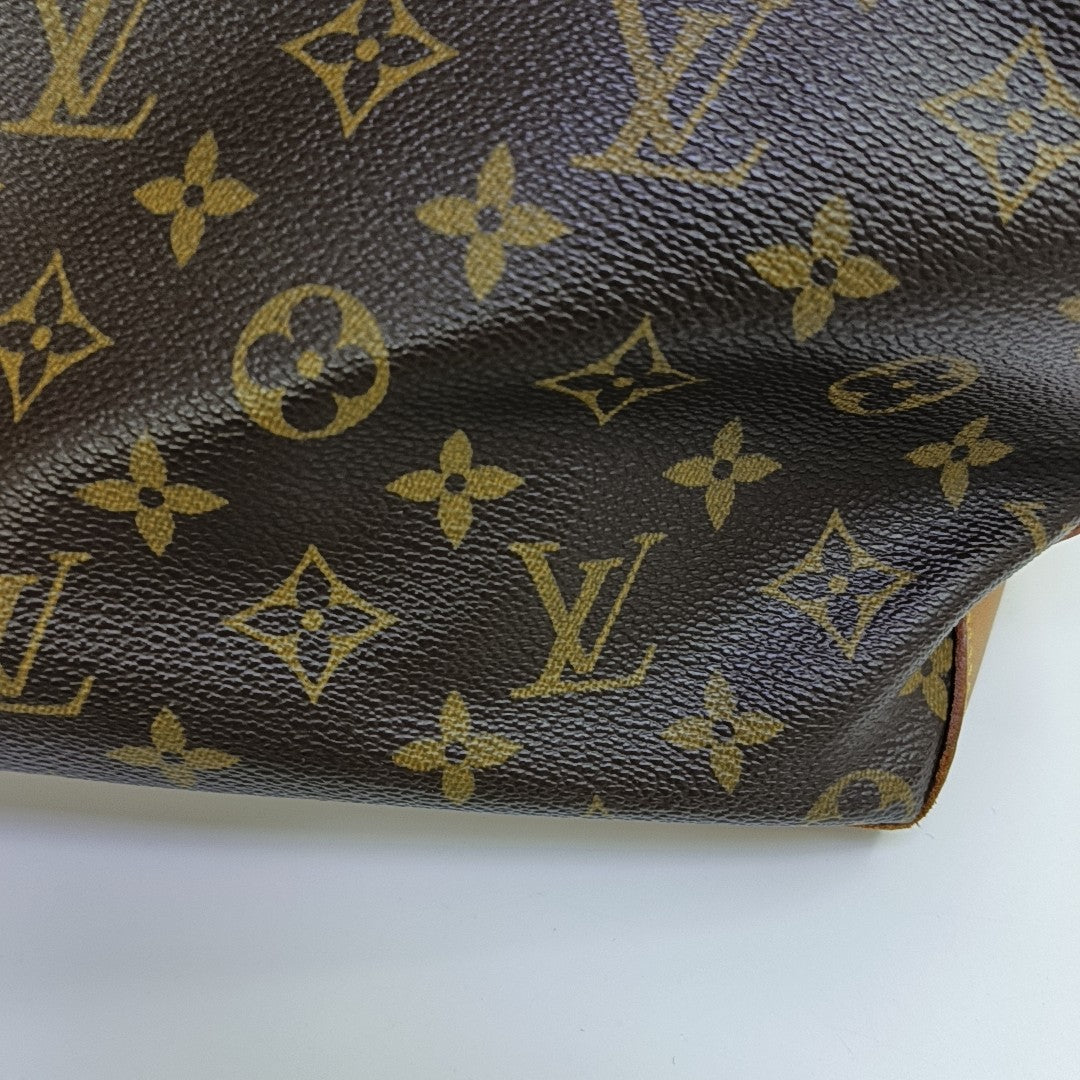 PIANO Monogram Coated Canvas Brown