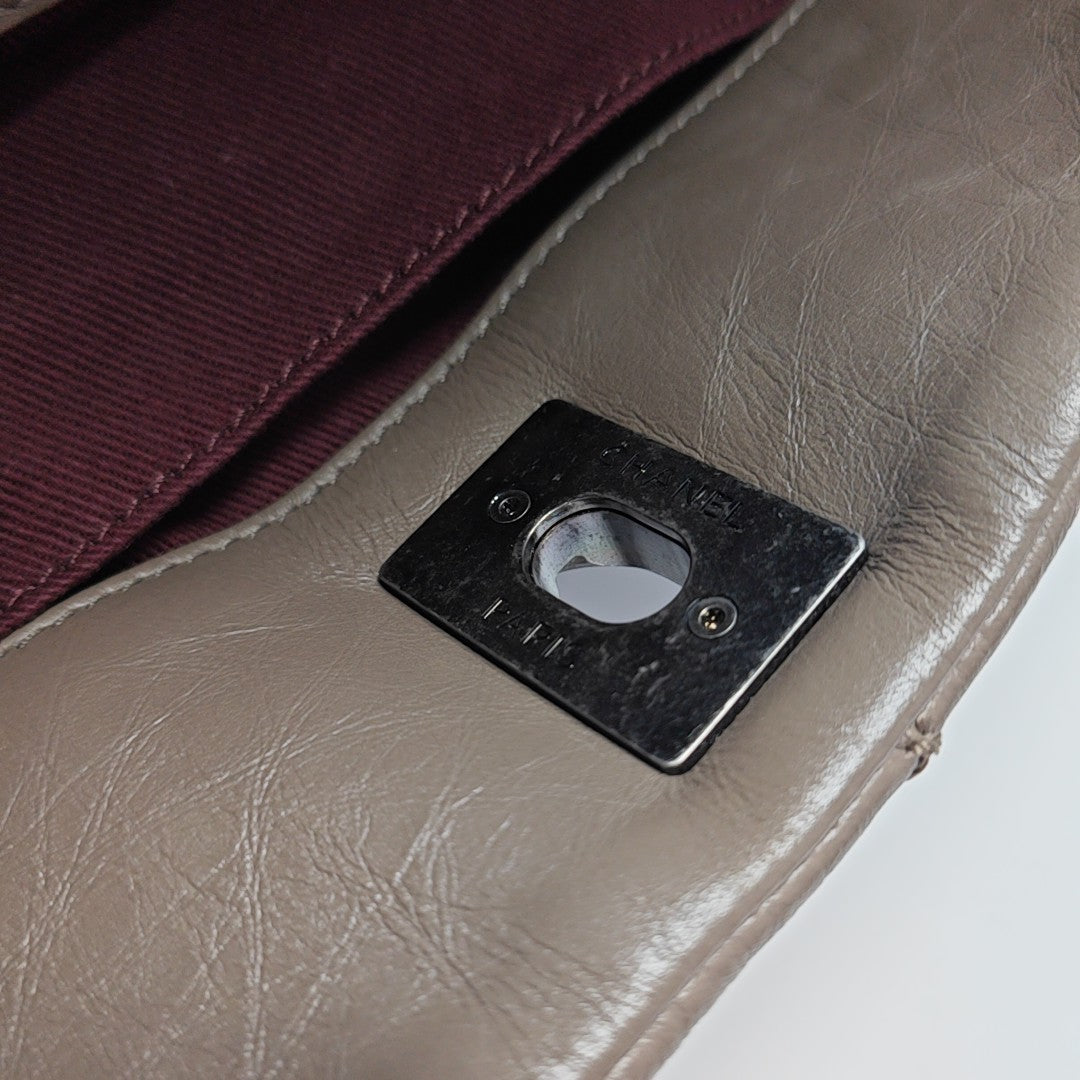 PORTOBELLO Quilted Calfskin Gray