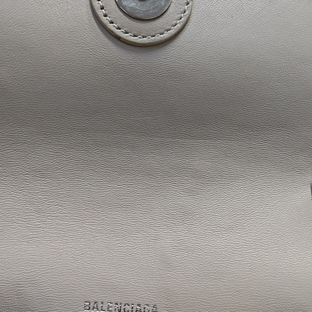 Downtown Small Calfskin Beige