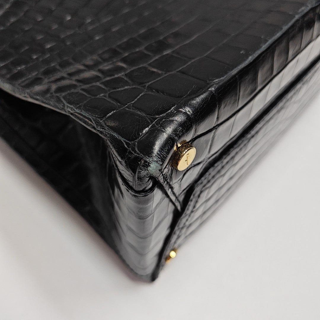 Calfskin Tote Bag Black