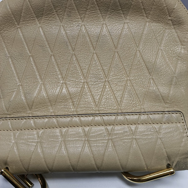 Drew Medium Calfskin Beige