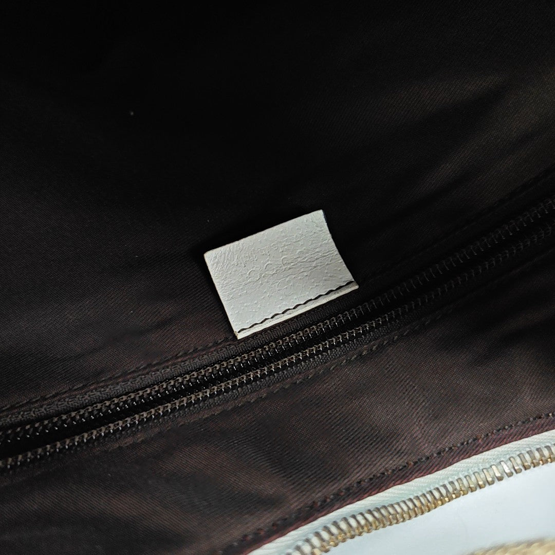 Monogram Coated Canvas Beige