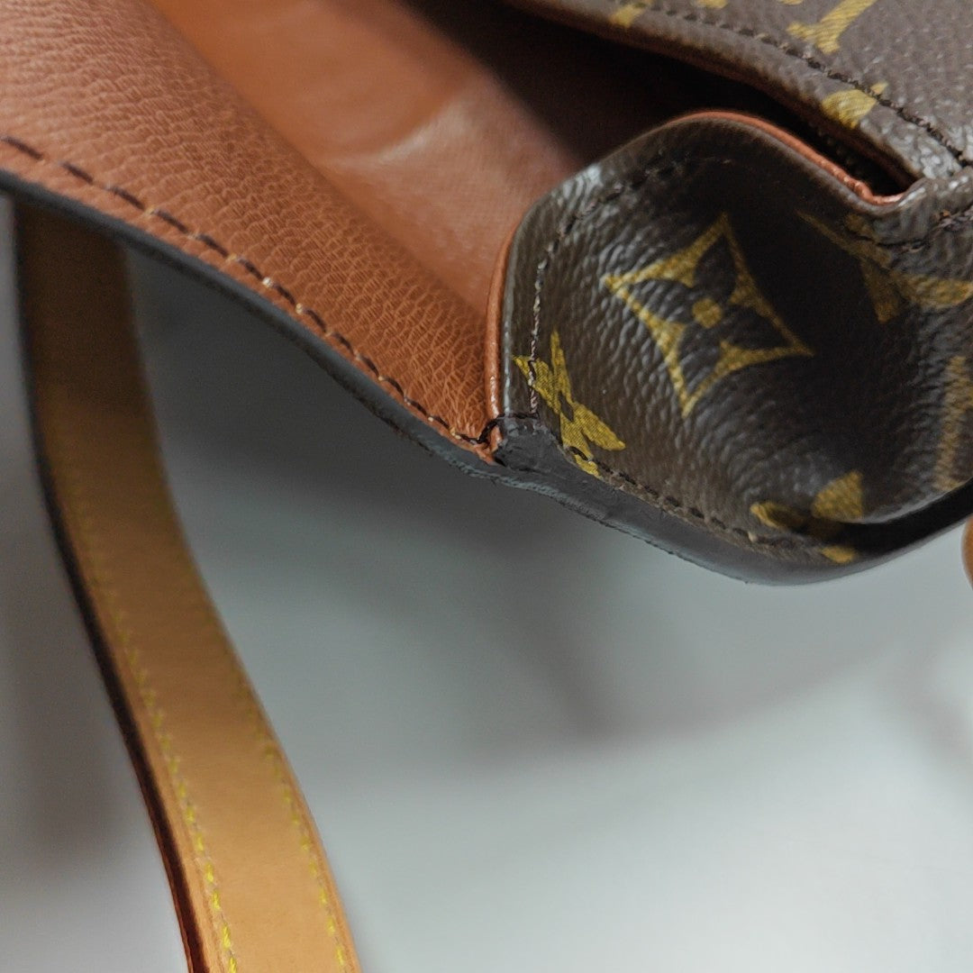 SAINT CLOUD GM Monogram Coated Canvas Brown