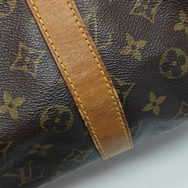 SAC SOUPLE 55 Monogram Coated Canvas Brown
