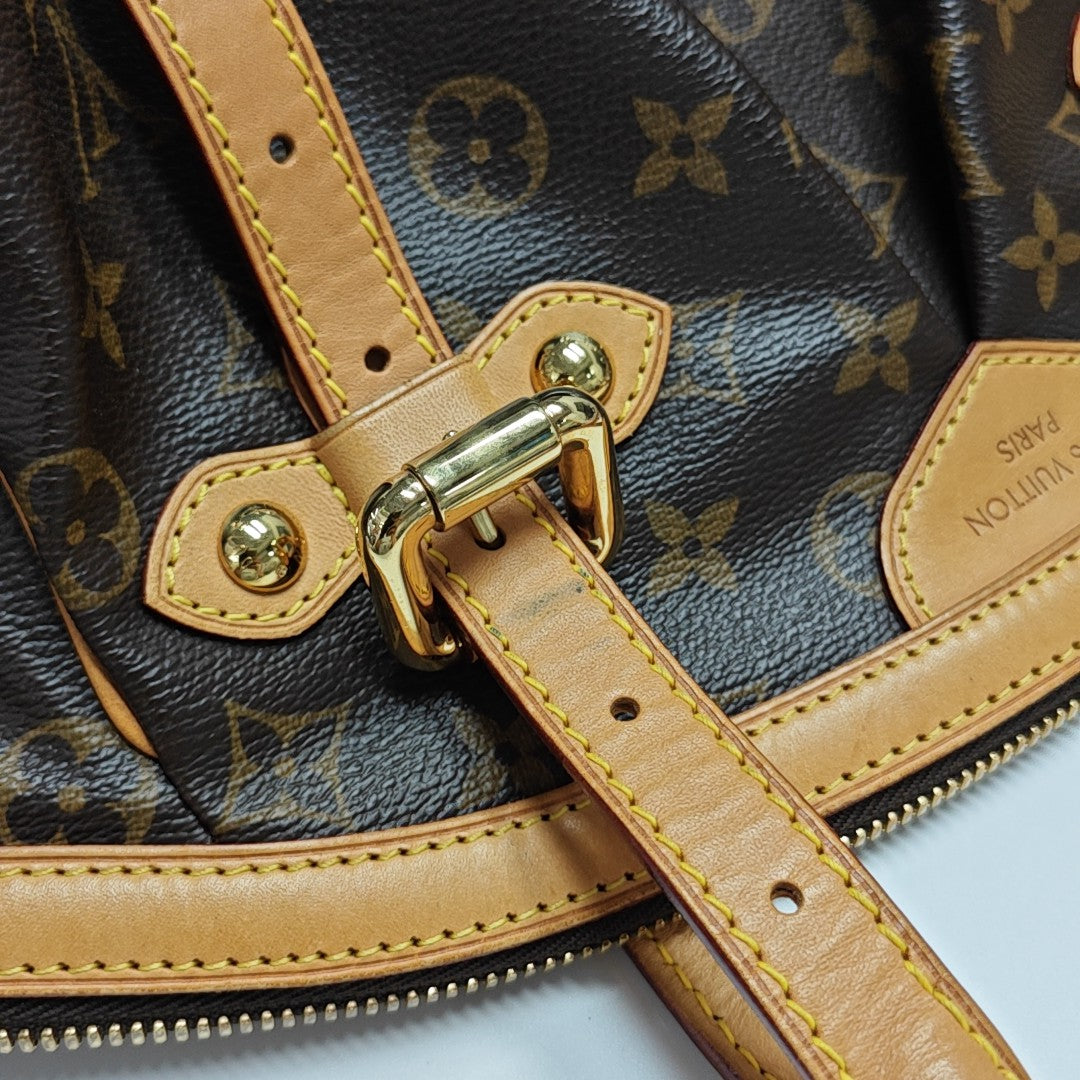 TIVOLI GM Monogram Coated Canvas Brown