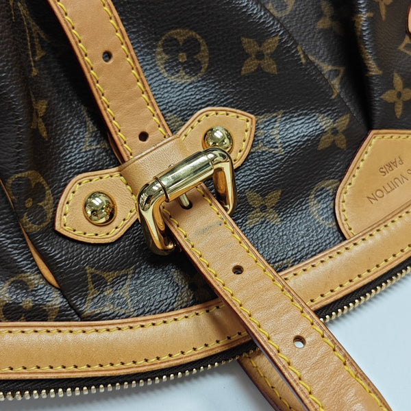 TIVOLI GM Monogram Coated Canvas Brown