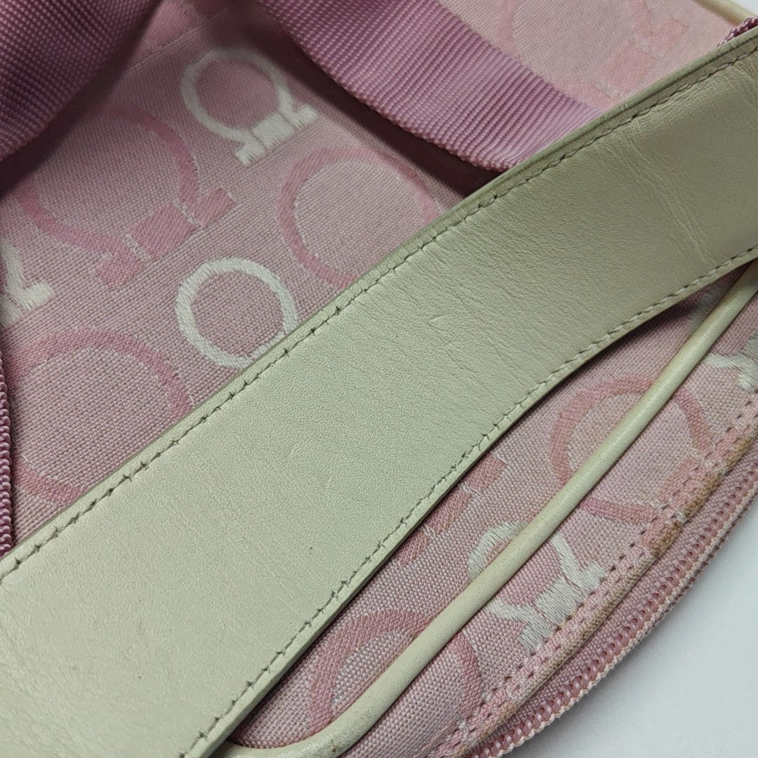 Canvas Shoulder Bag Pink