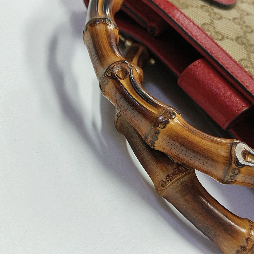 Monogram Canvas Tote Bag Beige