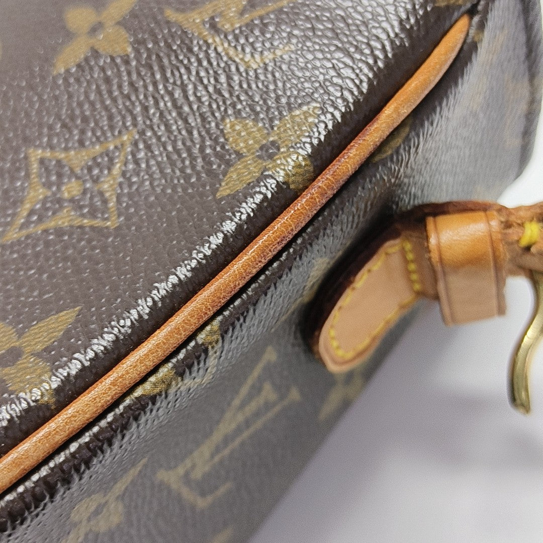 VIVA CITE Monogram Coated Canvas Brown