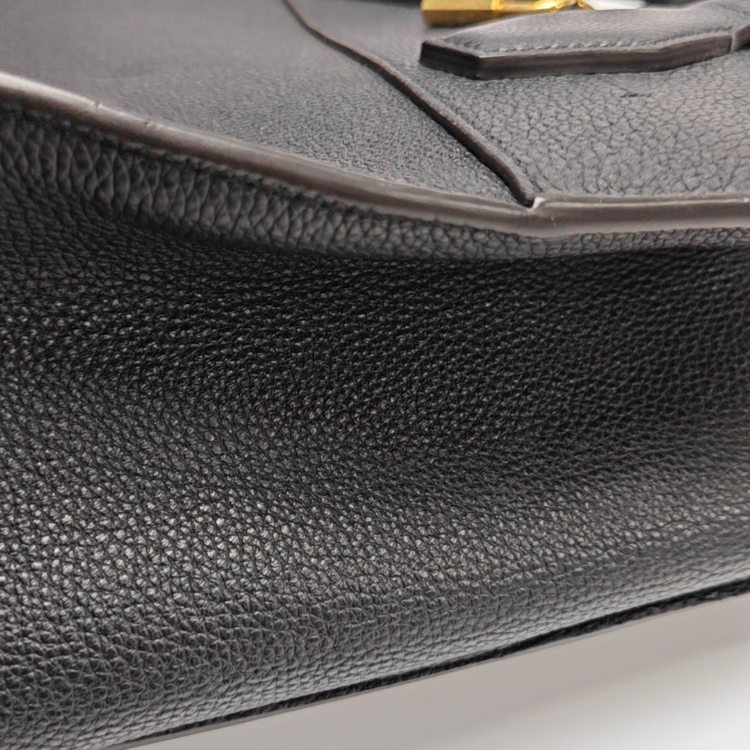 CITY STEAMER MM Calfskin Black