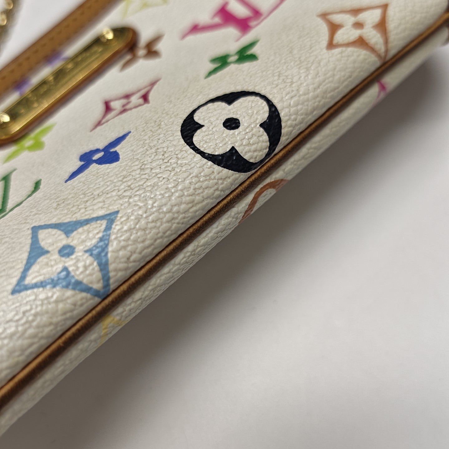 LV × TM VINTAGE MILLA Monogram Coated Canvas White