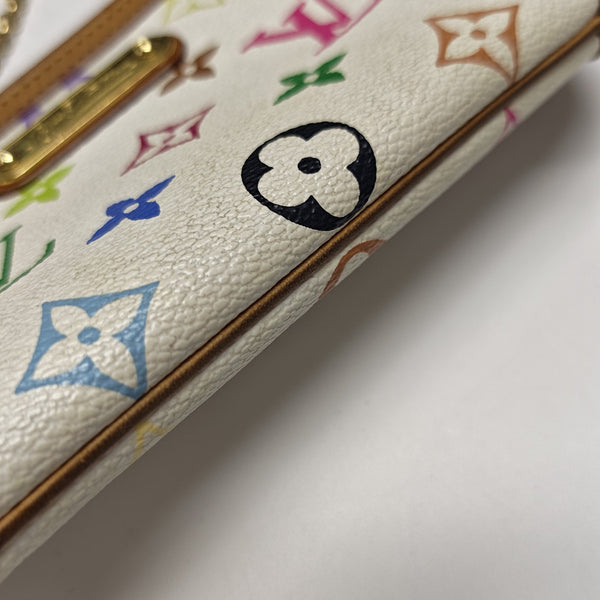 LV × TM VINTAGE MILLA Monogram Coated Canvas White