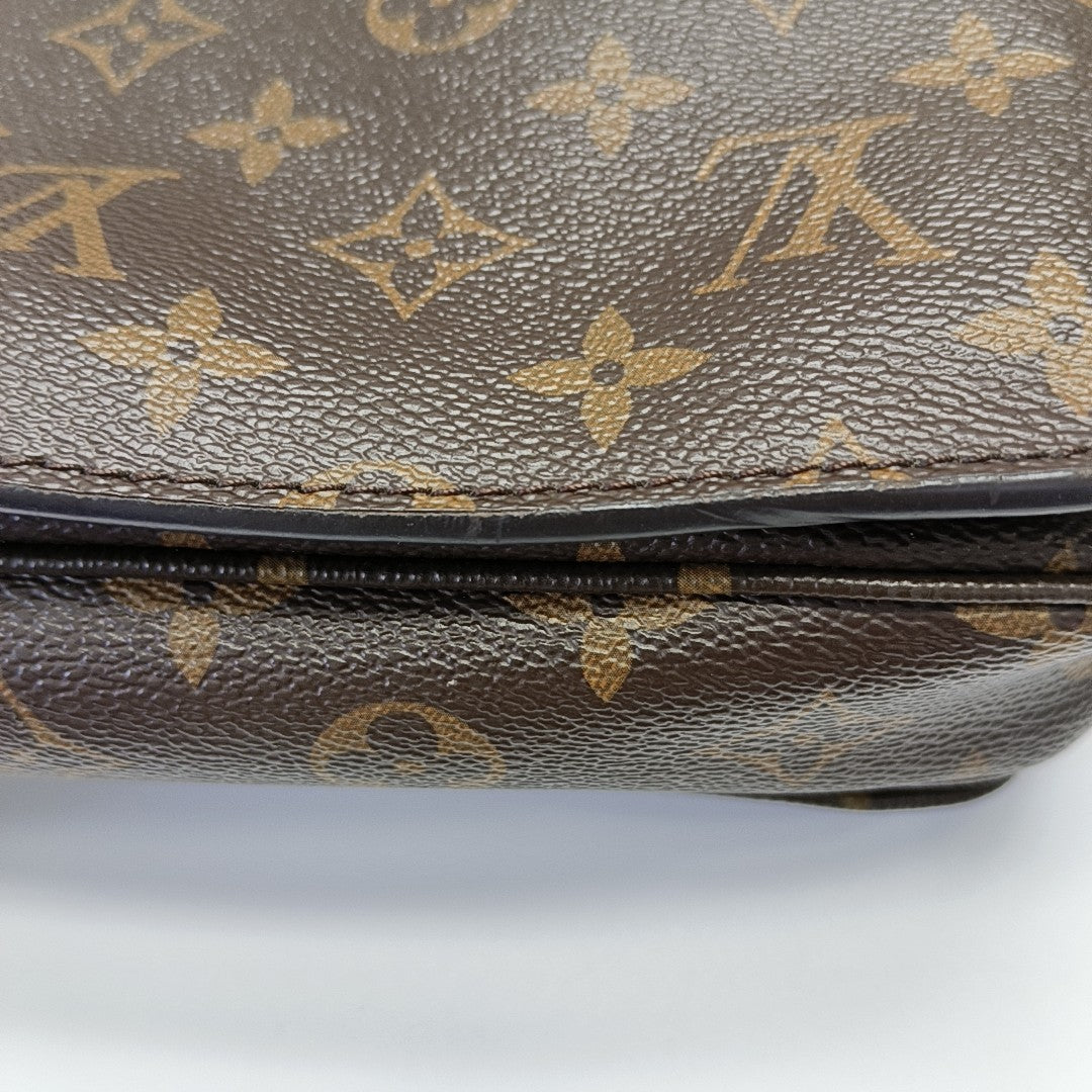 Lona Revestida Monogram marrón Métis MM