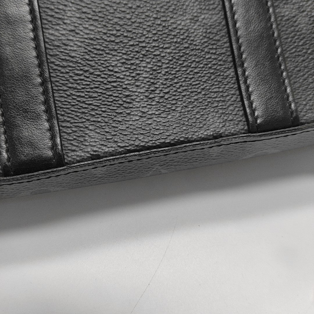 WALLET TRUNK Monogram Coated Canvas Gray