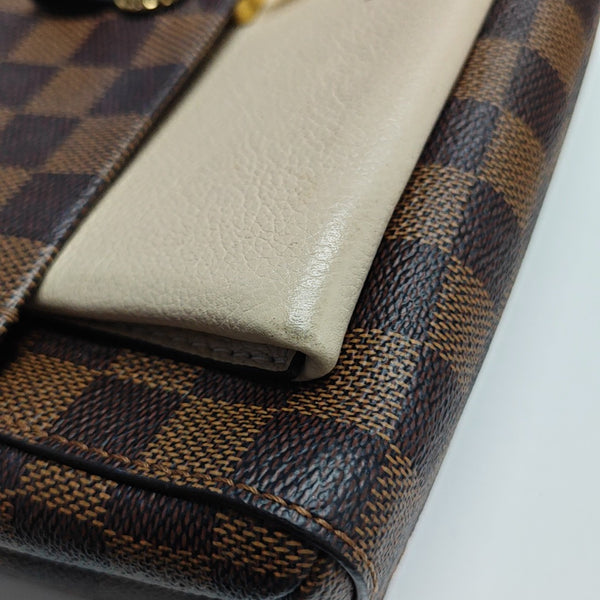 VAVIN PM Damier Ebene Coated Canvas Brown