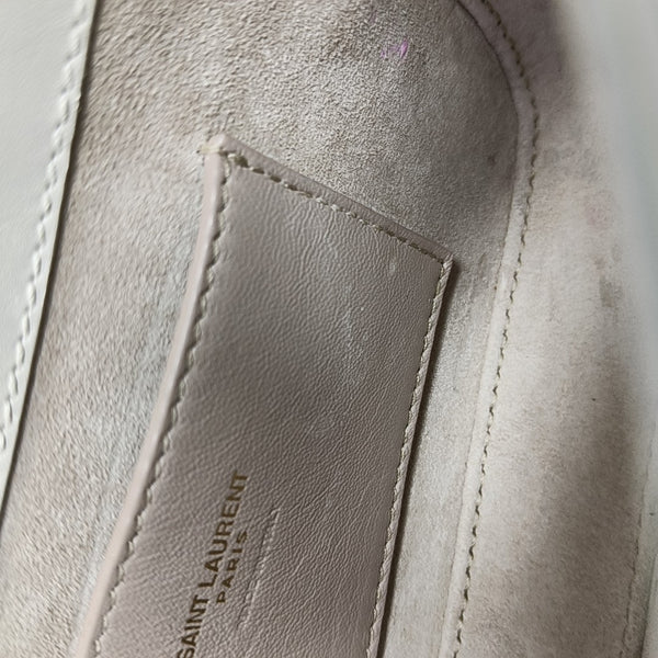 LE 5 À 7 Mini Calfskin White
