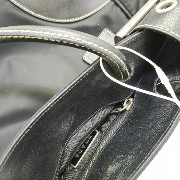 Nylon Tote Bag Black