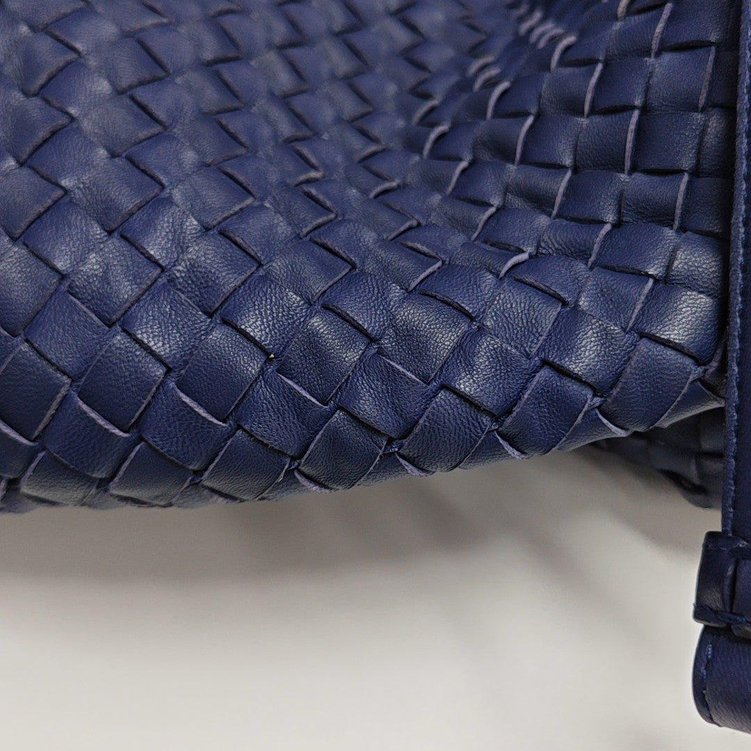 Calfskin Tote Bag Blue